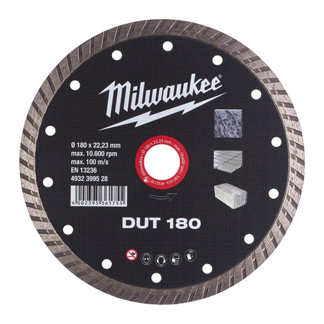 Milwaukee Diamanttrennscheibe DUT 4932399528 roteswerkzeug