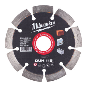 Milwaukee Diamanttrennscheibe DUH 4932399539 roteswerkzeug