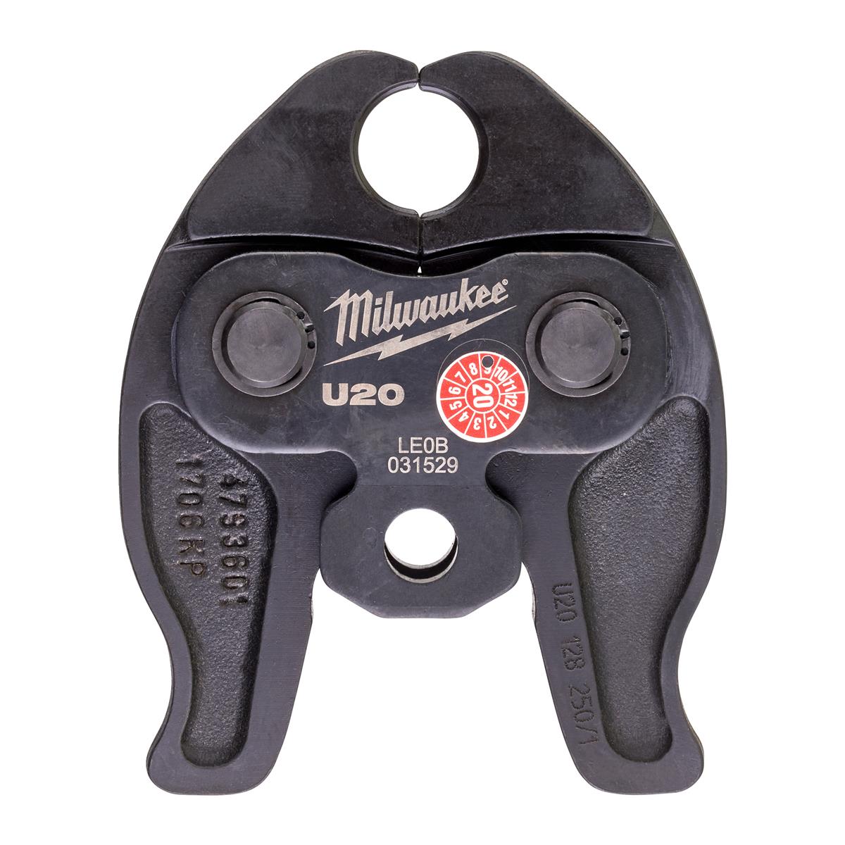 Milwaukee Pressbacke Ø 20 mm Profil U für M12 HPT 4932430297
