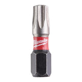 Embout de tournevis Milwaukee Torx SHOCKWAVE TX30 25mm 4932430886