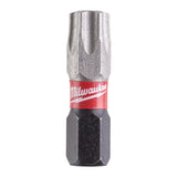 Embout de tournevis Milwaukee Torx SHOCKWAVE TX40 25mm 4932430889