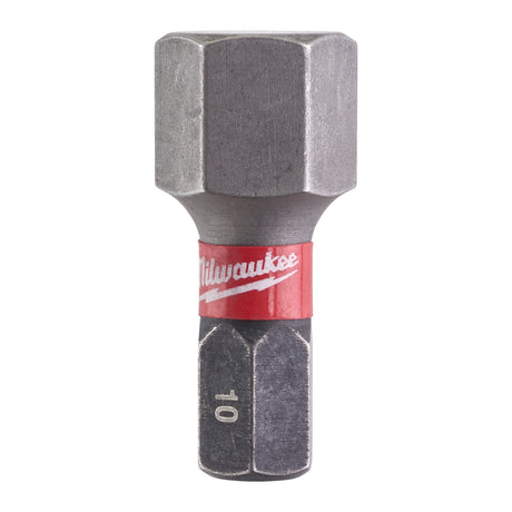 Milwaukee Schrauberbit 6-kant SHOCKWAVE HEX 10 25mm 4932430899 roteswerkzeug