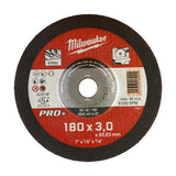 Disque à tronçonner les métaux Milwaukee PRO+ 4932451497