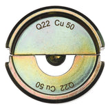 Milwaukee Presseinsatz Querschnitt 50 mm² Halbrund 4932451769