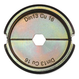 Milwaukee Presseinsatz Querschnitt 16 mm² Prägung 8 Hex 4932459465