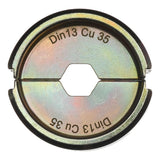 Milwaukee Presseinsatz Querschnitt 35 mm² Prägung 12 Hex 4932459467
