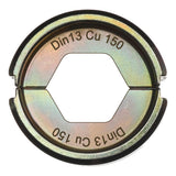 Milwaukee Presseinsatz Querschnitt 150 mm² Prägung 22 Hex 4932459472
