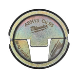 Milwaukee Presseinsatz Querschnitt 95 mm² Zur Verpressung von Aderendhülsen. 4932459520