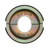 Milwaukee Presseinsatz zum Pressen von Abzweigklemmen Form C Durchmesser 25 mm² 4932459526