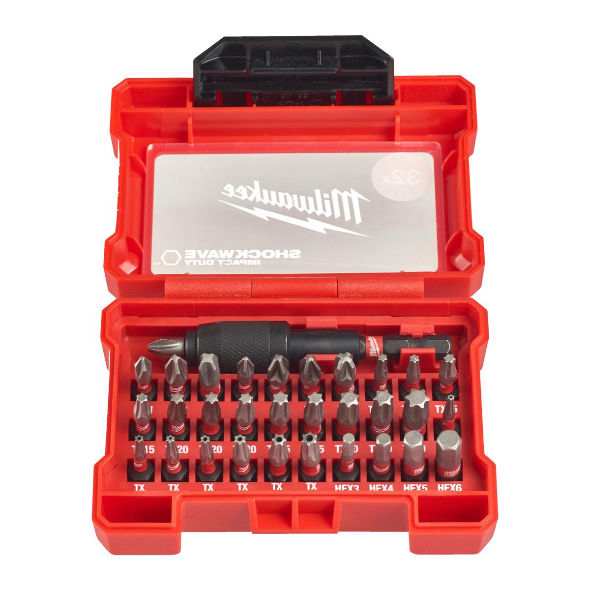 Milwaukee compact set impact-resistant SHOCKWAVE 4932464240