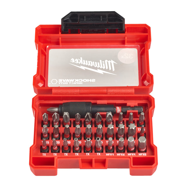 Milwaukee Compact-Set schlagfest SHOCKWAVE 4932464240 roteswerkzeug