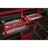 Milwaukee Ratschen- und Steckschlüsseleinsatz-Set 4932464944 roteswerkzeug