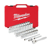 Milwaukee ratchet and socket wrench set 4932464944