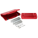 Milwaukee ratchet and socket wrench set 4932464944