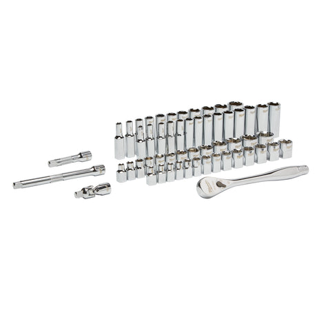 Milwaukee Ratschen- und Steckschlüsseleinsatz-Set 4932464946 roteswerkzeug