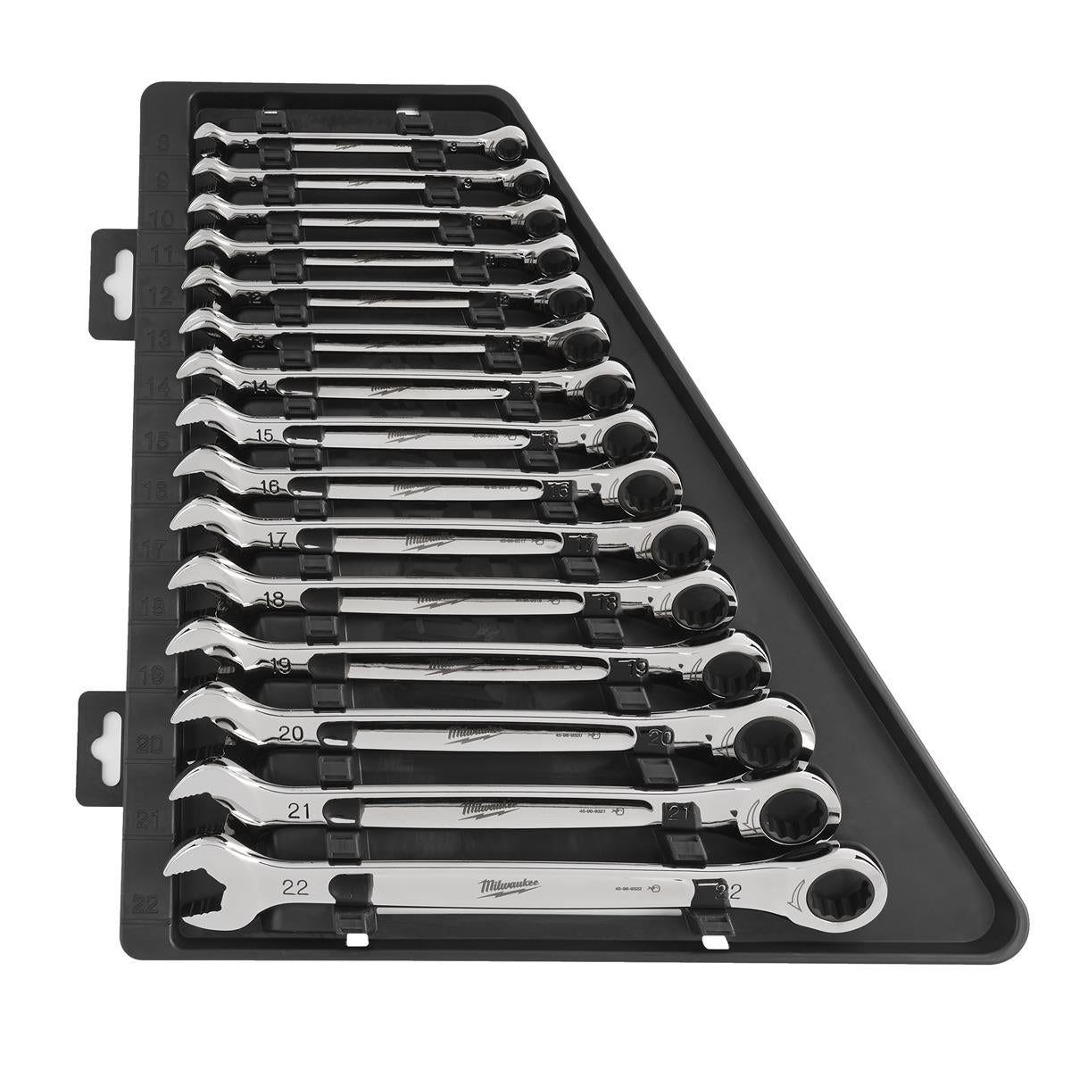 Jeu de clés mixtes à cliquet Milwaukee MAX BITE 4932464994
