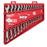 Milwaukee ratchet combination wrench set MAX BITE 4932464996