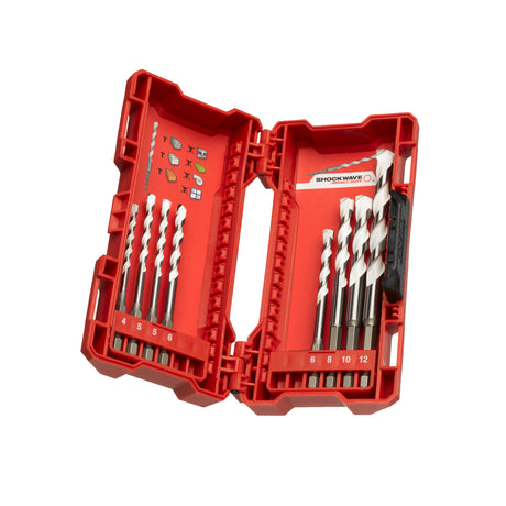 Milwaukee Multimaterial Bohrer-Set SHOCKWAVE 4932471112 roteswerkzeug