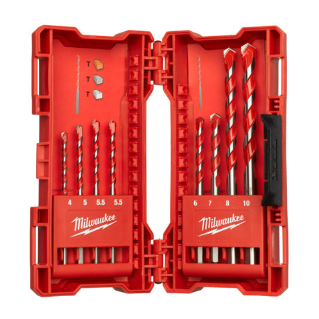 Milwaukee Betonbohrer-Set PREMIUM 4932471193 roteswerkzeug