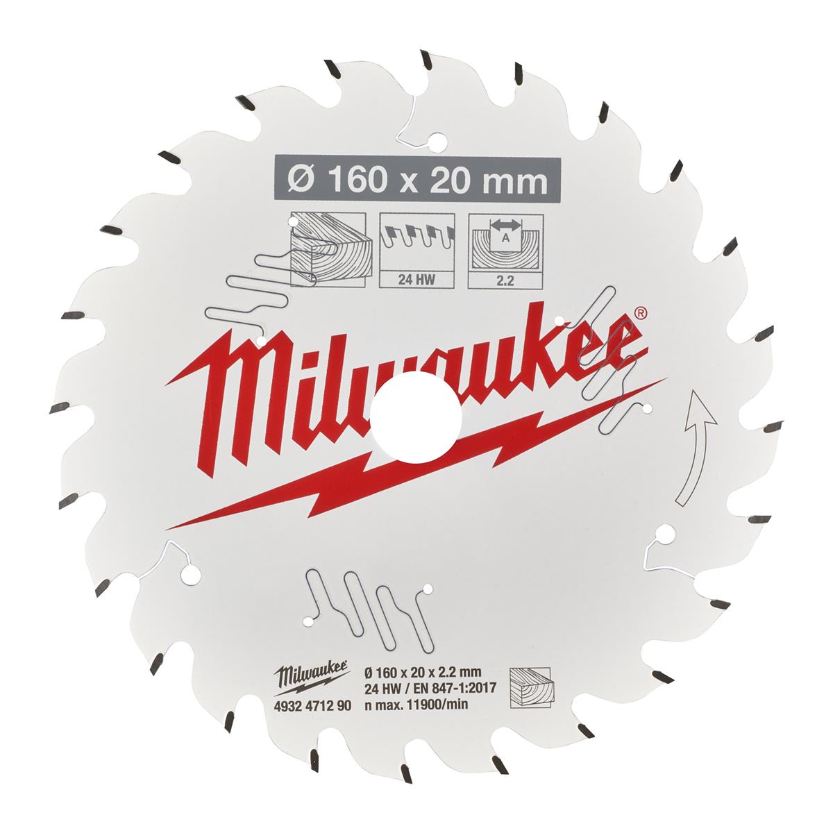 Milwaukee circular saw blade 4932471290