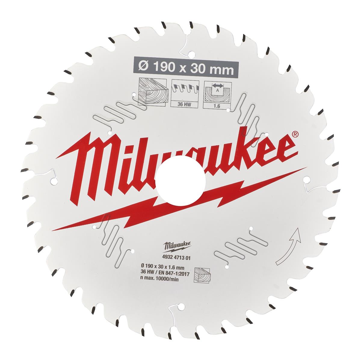 Lame de scie circulaire Milwaukee 4932471301