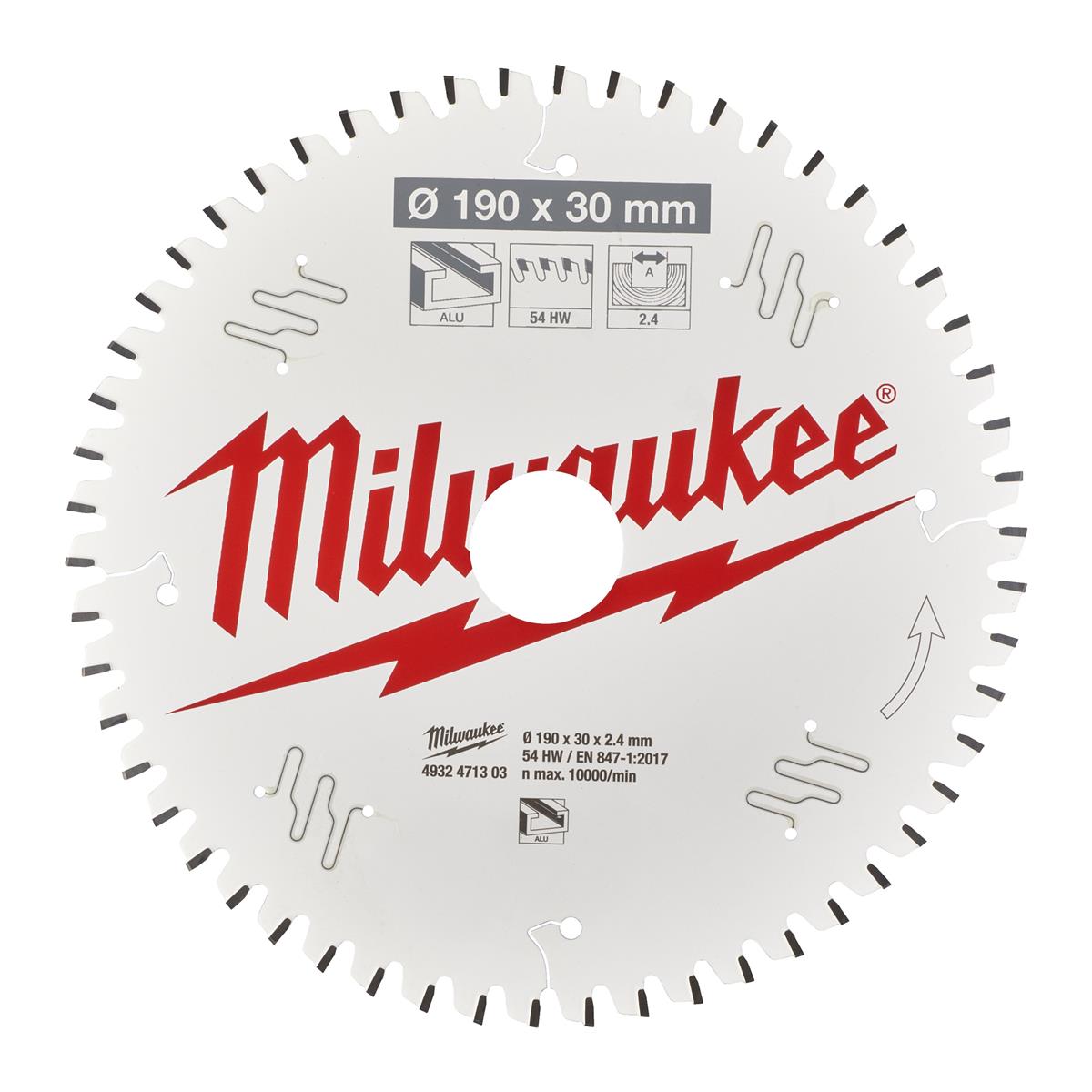 Lame de scie circulaire Milwaukee 4932471303