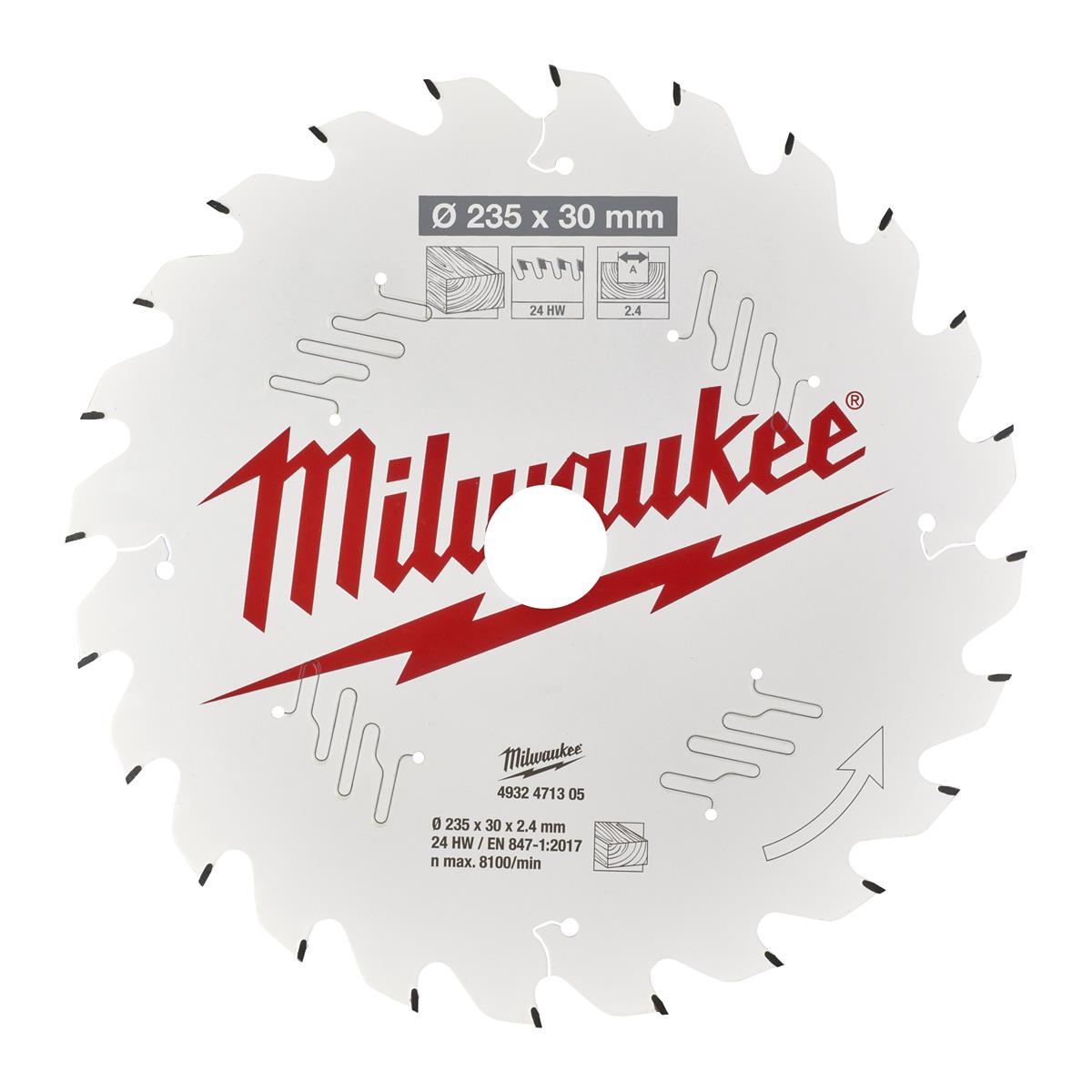 Milwaukee circular saw blade 4932471305