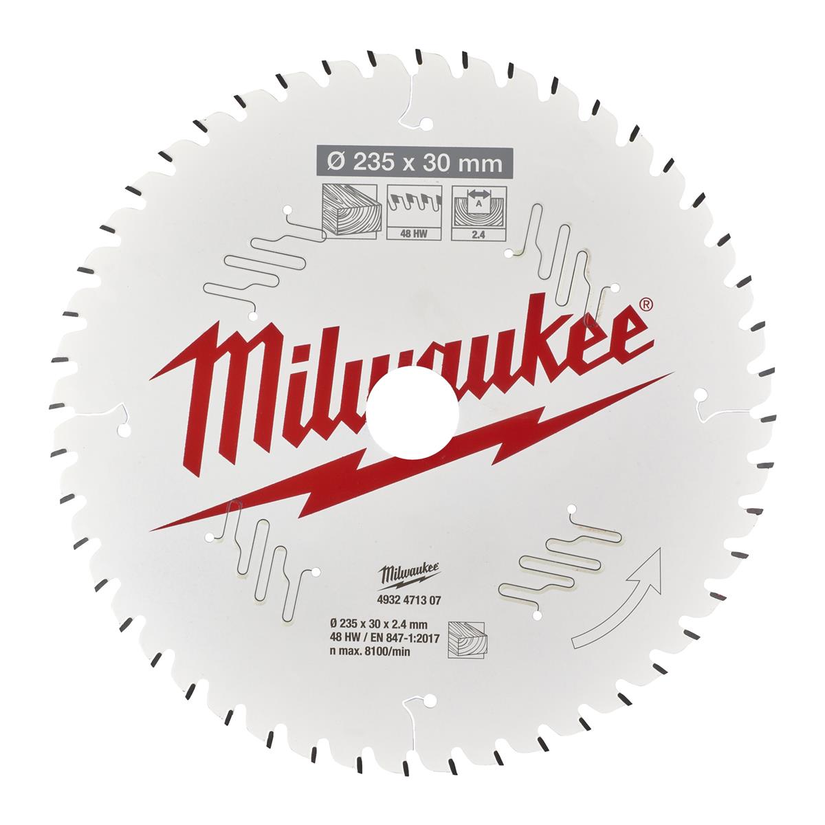 Lame de scie circulaire Milwaukee 4932471307