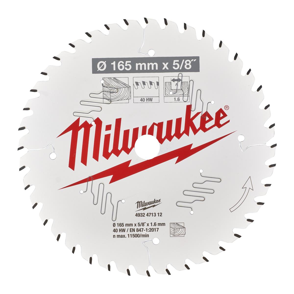 Milwaukee circular saw blade 4932471312