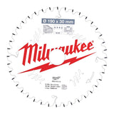 Milwaukee circular saw blade 4932471314