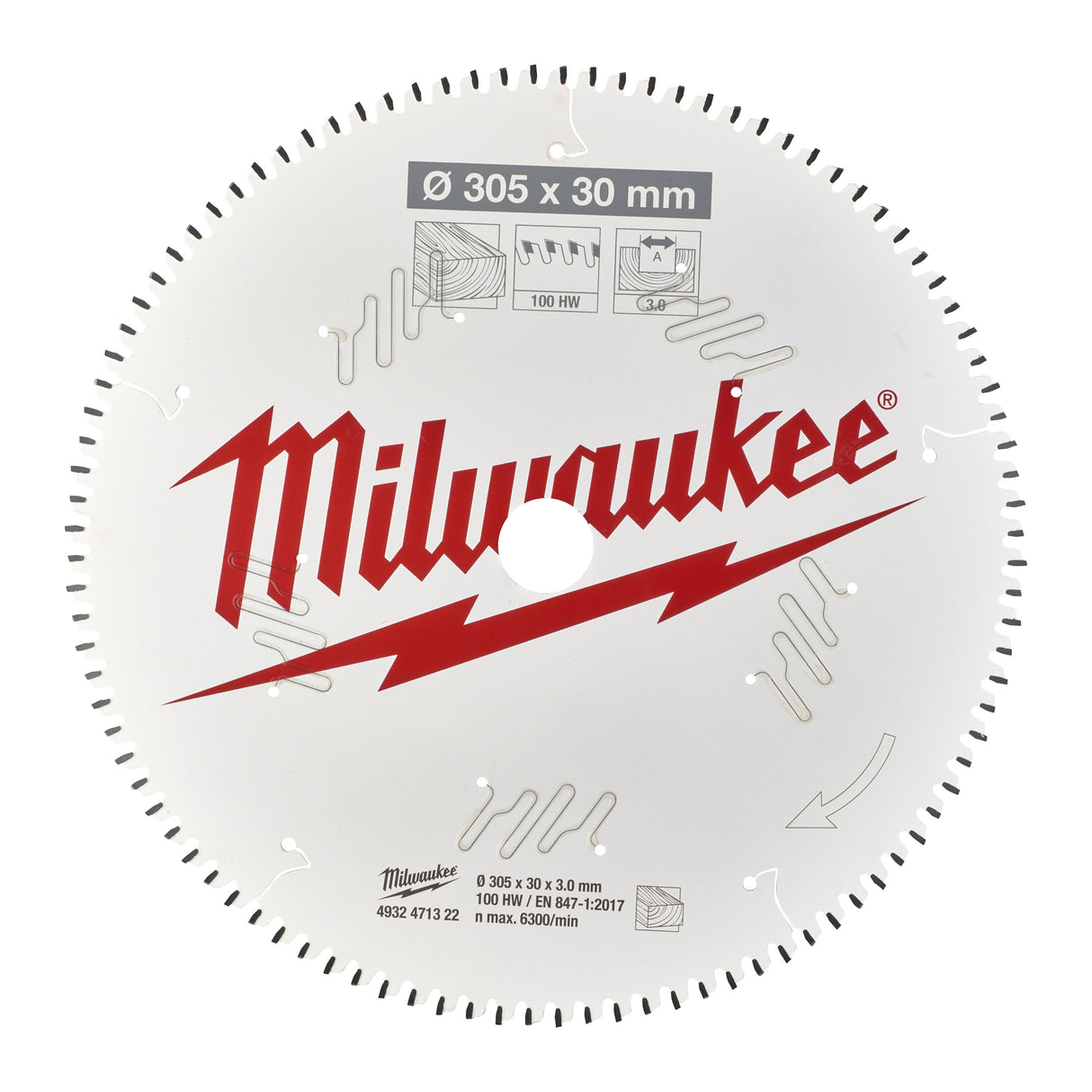 Milwaukee Kreissägeblatt 4932471322 roteswerkzeug