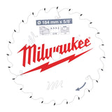 Milwaukee Kreissägeblatt 4932471378 roteswerkzeug