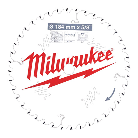 Milwaukee Kreissägeblatt 4932471379 roteswerkzeug