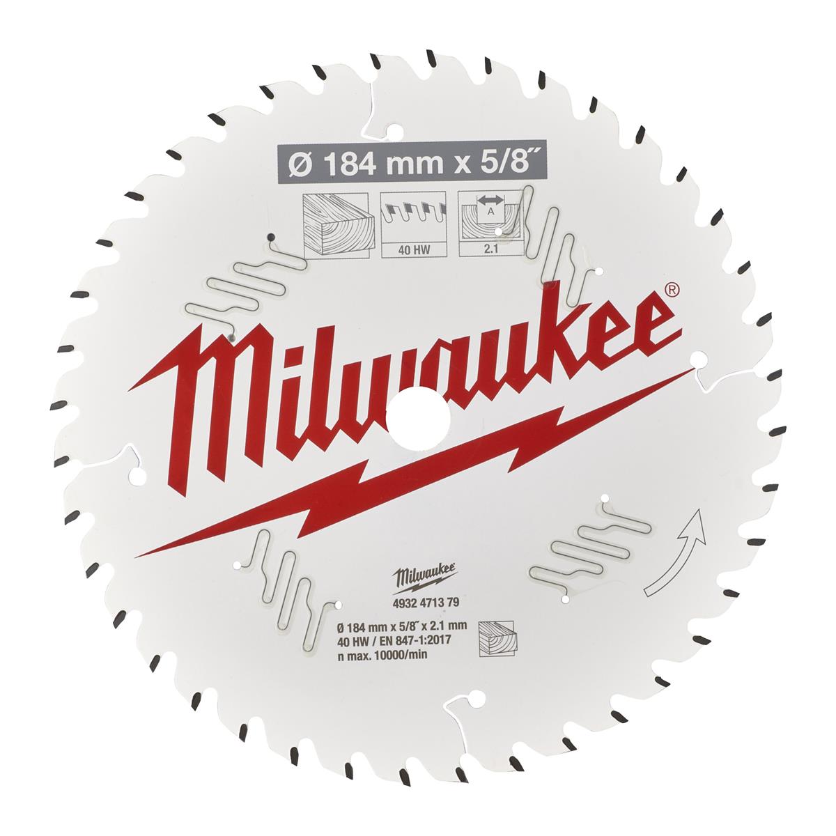 Lame de scie circulaire Milwaukee 4932471379