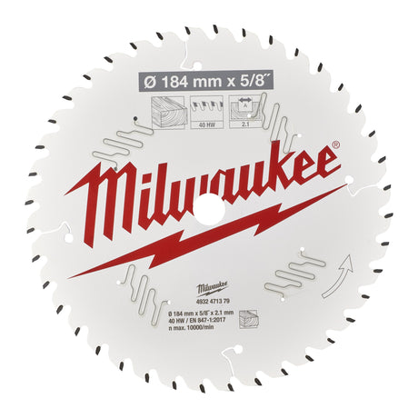 Milwaukee Kreissägeblatt 4932471379 roteswerkzeug