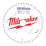 Lame de scie circulaire Milwaukee 4932471380