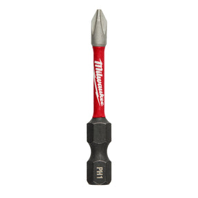 Milwaukee Schrauberbit Phillips SHOCKWAVE PH1 50mm 4932471564 roteswerkzeug