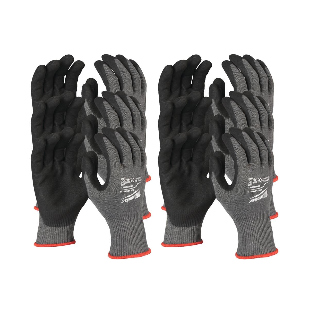 Milwaukee Cut Resistant Gloves 5/E Red 11 / XXL 4932471625