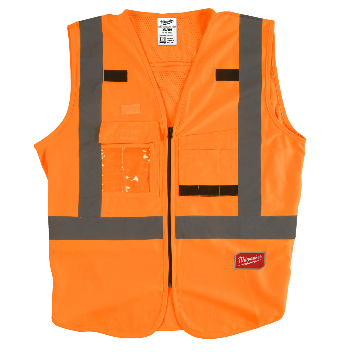 Milwaukee Warnschutzweste Orange S / M 4932471892 roteswerkzeug