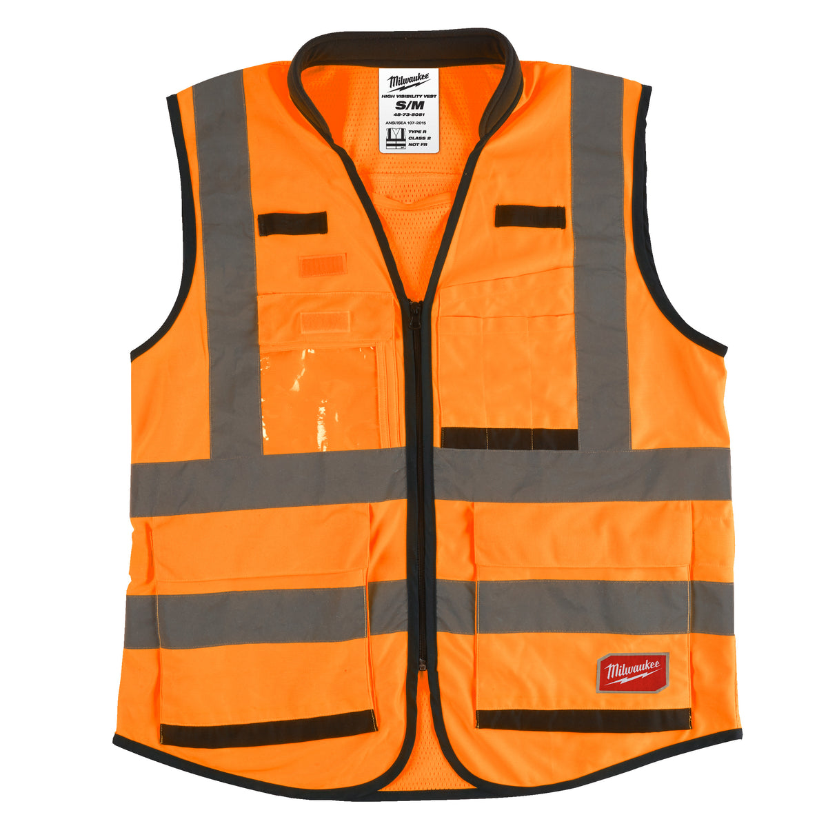 Milwaukee Warnschutzweste Orange S / M 4932471898 roteswerkzeug