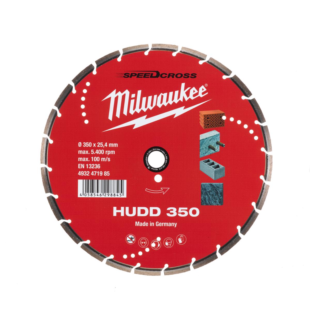 Milwaukee diamond cutting disc SPEEDCROSS HUDD 4932471985