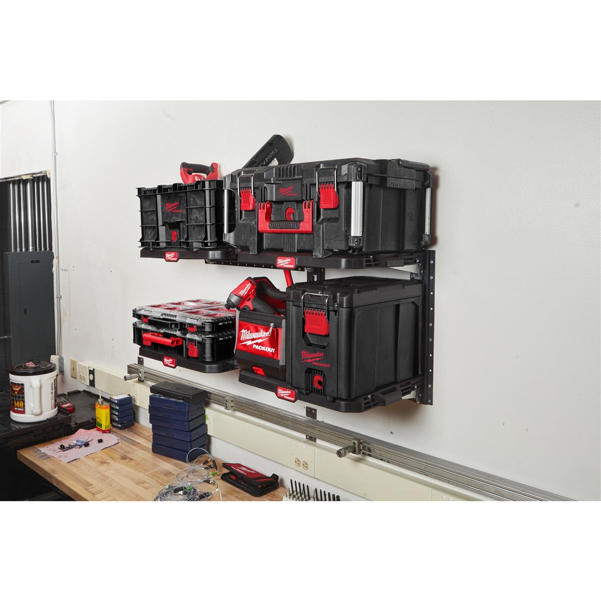 Milwaukee Schienensystem-Set PACKOUT 4932472127