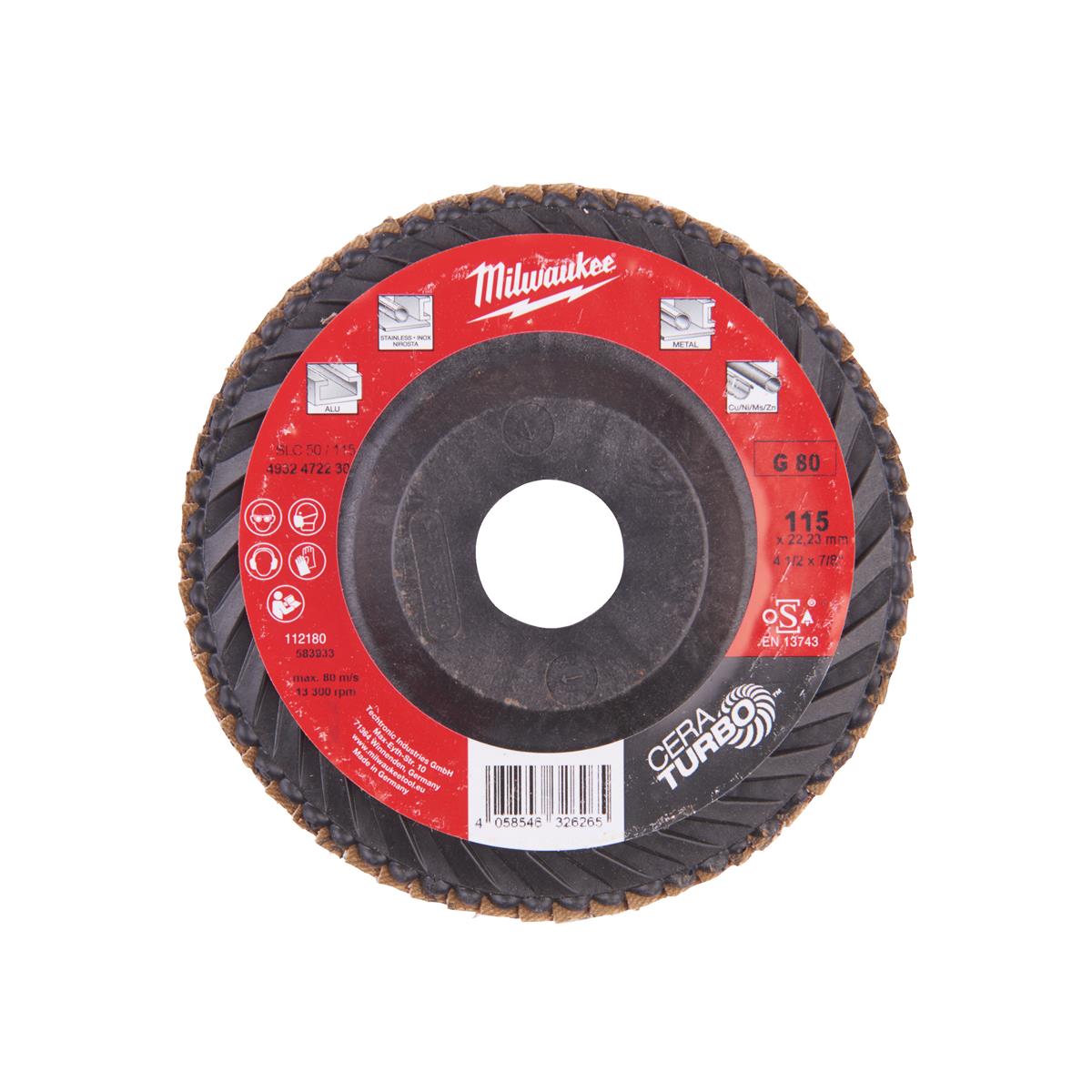 Disque à lamelles Milwaukee CERA TURBO SLC50 4932472230