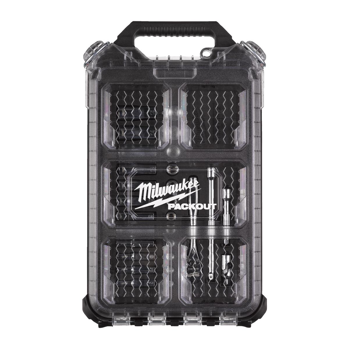 Milwaukee ratchet and socket wrench set 4932478812