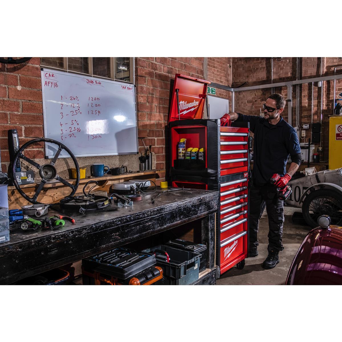 Fixation pour chariot d'atelier Milwaukee STC30-1 4932478850