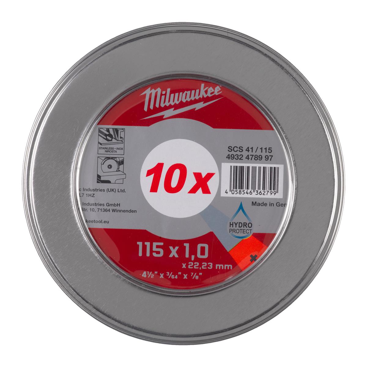 Disque à tronçonner les métaux Milwaukee PRO+ 4932478997