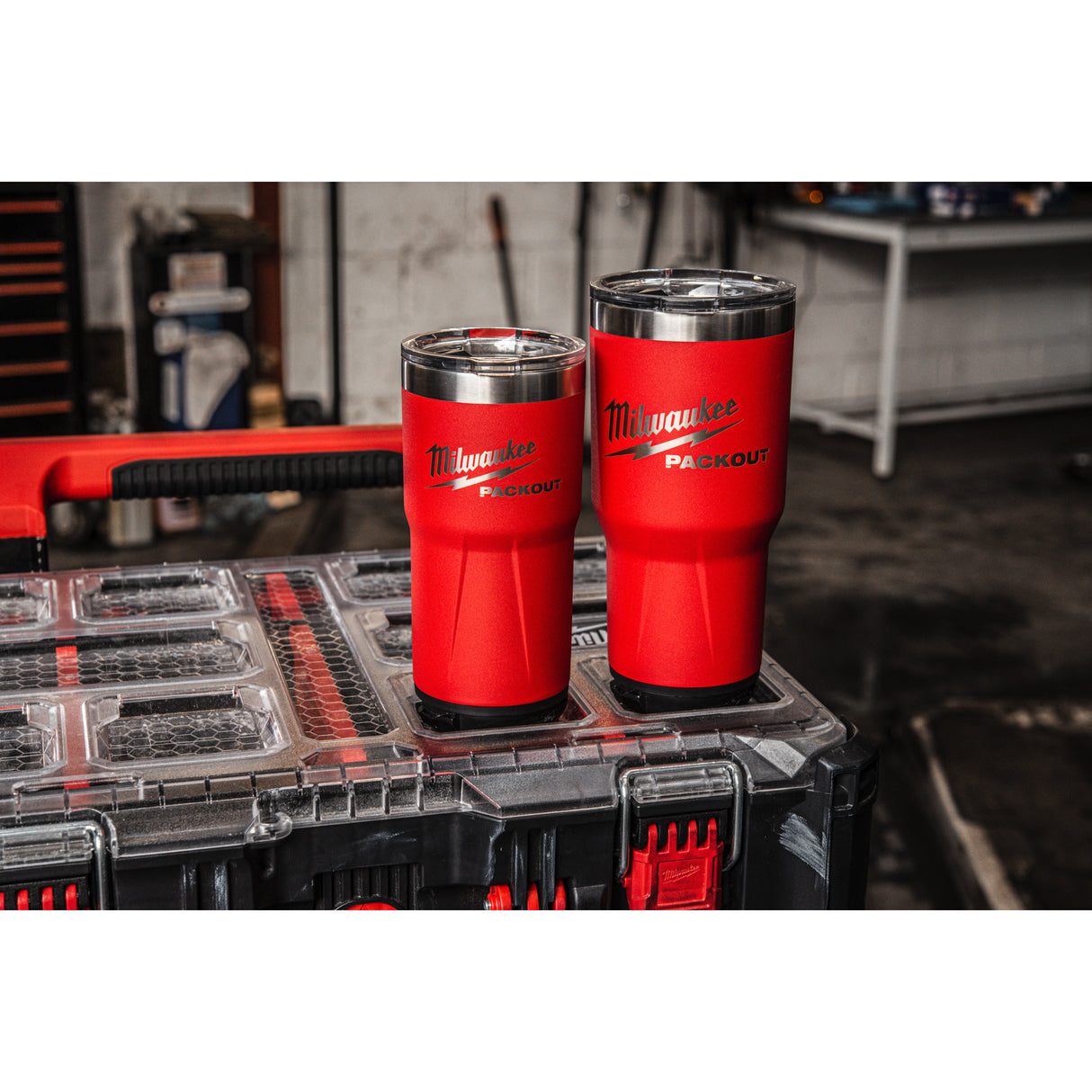 Milwaukee Thermobecher PACKOUT 4932479074 roteswerkzeug