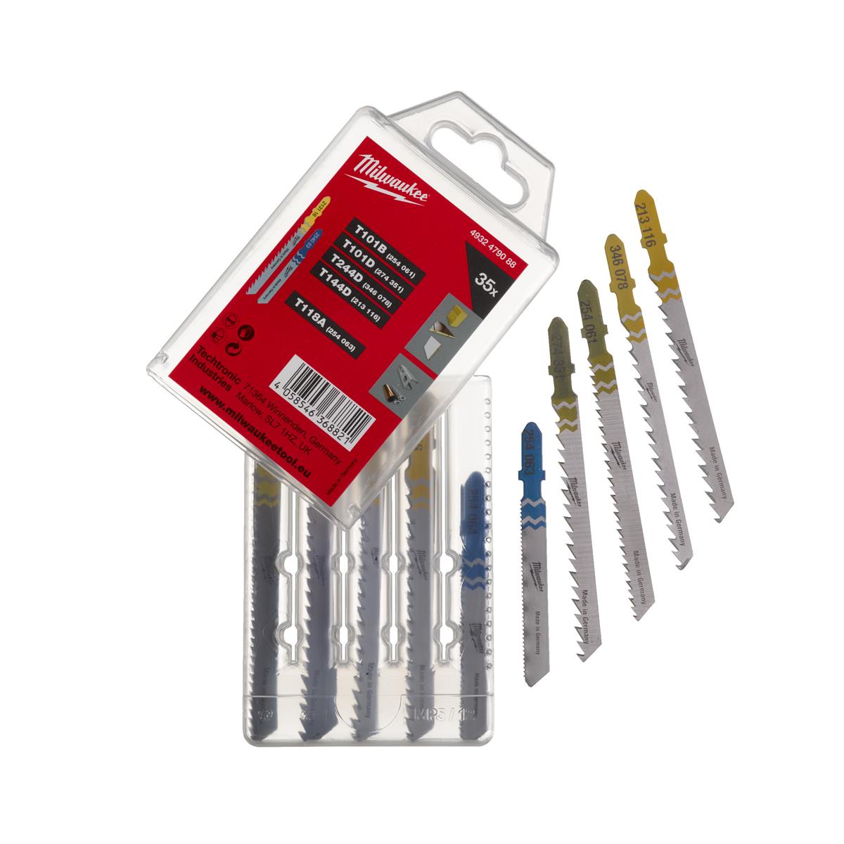 Milwaukee jigsaw blade set 4932479088