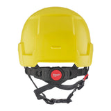 Milwaukee industrial climbing helmet BOLT200 yellow unventilated 4932479253