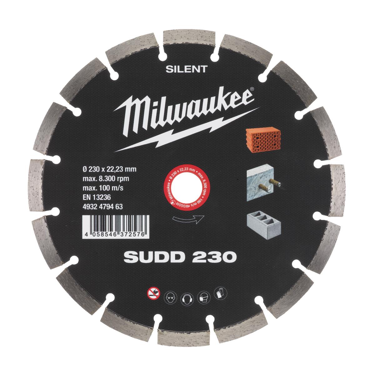 Milwaukee diamond cutting disc SUDD 4932479463